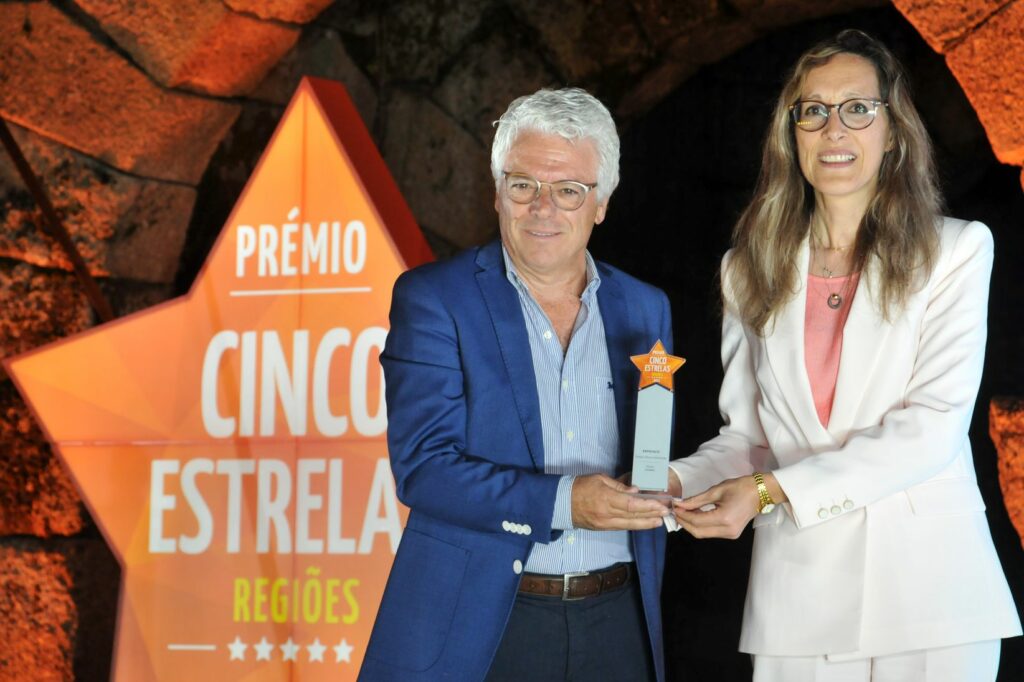 Decorreu no passado dia 26 de maio, a entrega dos Prémios Cinco Estrelas Regiões 2023 ⭐