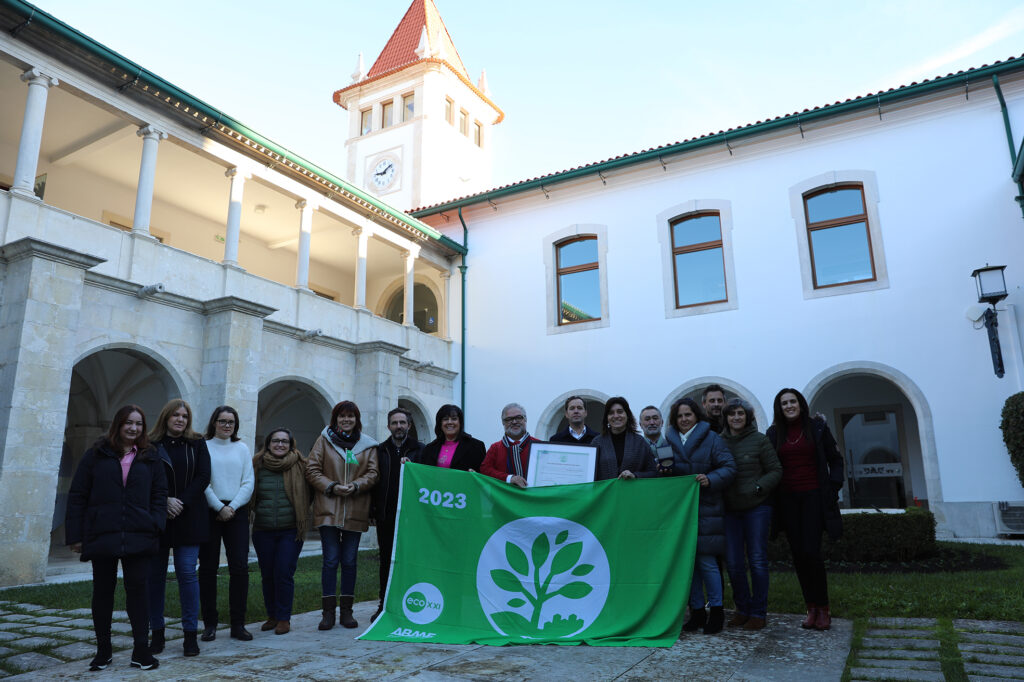 🏳 Bandeira Eco XX novamente ostentada pelo Município de Cantanhede