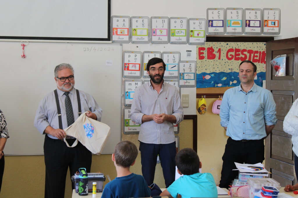 💧 No âmbito do Programa ECO-ESCOLAS, a INOVA-EM promove ação de sensibilização na Escola da Gesteira