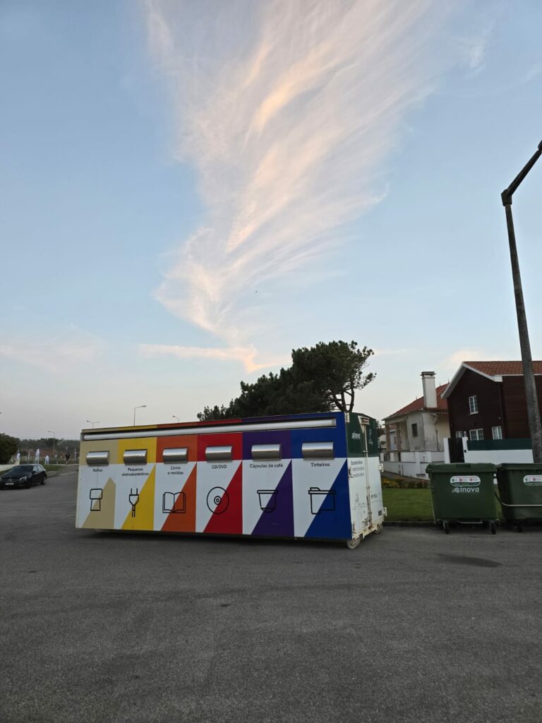 ♻ ECOCENTRO MÓVEL na Praia da Tocha