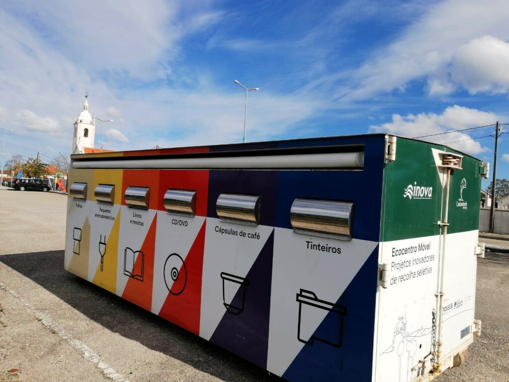 ⚠ Até dia 15 de novembro - Ecocentro Móvel na freguesia dos Covões e Camarneira