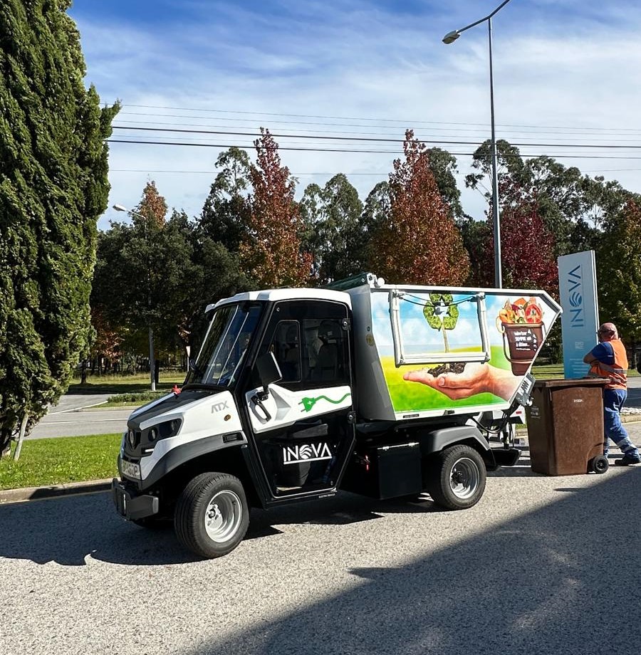 🍏 INOVA-EM recolheu 110 toneladas de biorresíduos em meio ano