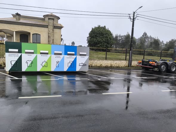 ♻ O Ecocentro Móvel já se encontra instalado na Freguesia de Cordinhã