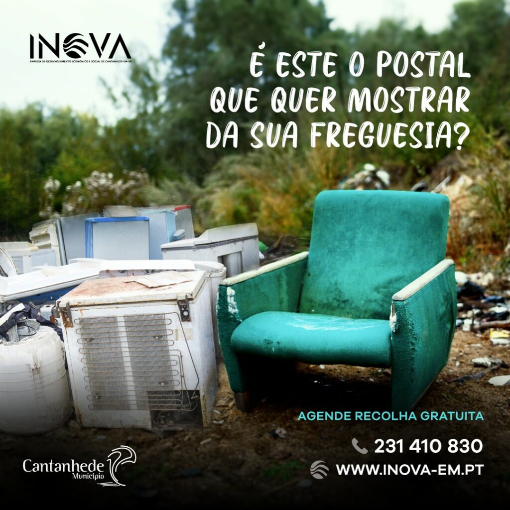 Recolha gratuita de monos e resíduos verdes disponível no concelho de Cantanhede