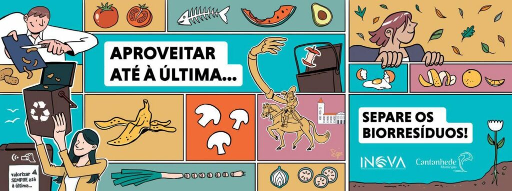 INOVA-EM promove nova campanha de sensibilização para separação de biorresíduos