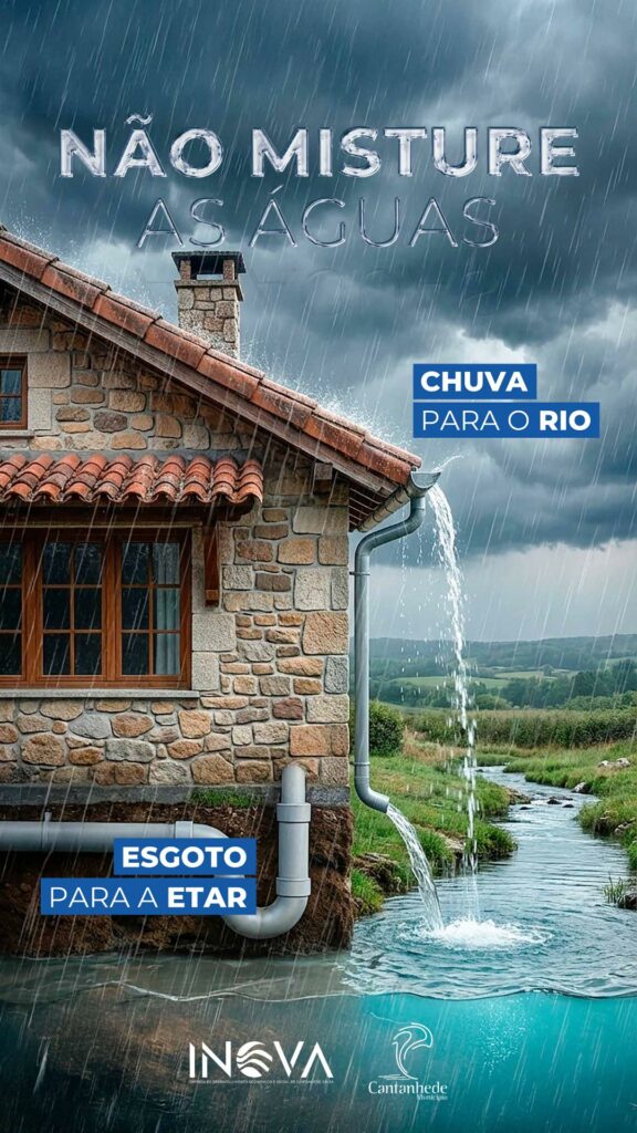 Afluências indevidas nas redes de esgoto podem causar danos e riscospara a saúde pública